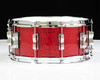 Ludwig Classic Maple 6.5x14 Snare Drum - Red Sparkle