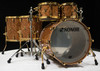 Sonor SQ2 Drums 6pc Shell Pack - Walnut Roots with Gold Hardware