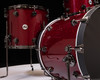 DW Collector's Pure Cherry 5pc Kit - Ruby Red Glass BN HW