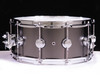 DW Collector's 6.5x14 Satin Black Nickel over Brass - Chrome HW