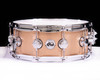 DW Collector's Knurled Bronze 5.5x14 Snare Drum w/Chrome HW