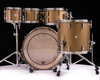 Sonor SQ1 22" 5-piece Shell Pack - Satin Gold Metallic 8/10/12/16/22