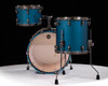 Tama Starclassic Maple 3pc Shell Pack  - Flat Steel Blue Metallic