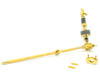 DW 1/2x18 Boom C-Hat Arm with Mg-3. Gold