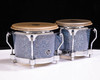 LP Limited Edition Galaxy Fiberglass Bongos Blue Ice Sparkle