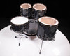 DW Collector's Maple 5pc Shell Pack Grey Crystal with Black Nickel
