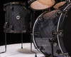 DW Collector's Maple 5pc Shell Pack Grey Crystal with Black Nickel