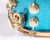 DW Collectors 7x14 SSC Maple Snare Drum - Silver Blue Sparkle Lacquer