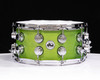DW Collector's Pure Maple 7x14 Snare Drum - Lime Green Satin Oil (DRSO0714SSCLG)