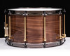 Noble & Cooley SS Walnut 8x14 Snare Drum - Natural Gloss