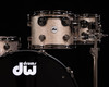 DW Collector's 4pc SSC Maple Kit Nickel Sparkle Glass w/Black Nickel HW