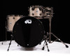 DW Collector's 4pc SSC Maple Kit Nickel Sparkle Glass w/Black Nickel HW