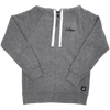 Zildjian Gray Zip Up Logo Hoodie