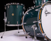 Gretsch USA Custom 4pc Cadillac Green Gloss w/Gold Sparkle Inlay