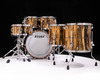 TAMA Factory Vault Limited Bubinga Kit - Laotian Pale Moon Ebony 5pc Shell Pack