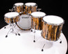 TAMA Factory Vault Limited Bubinga Kit - Laotian Pale Moon Ebony 5pc Shell Pack