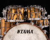 TAMA Factory Vault Limited Bubinga Kit - Laotian Pale Moon Ebony 5pc Shell Pack
