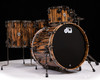 DW Collector's Exotic 5pc Exotic Royal Ebony w/ Black Nickel Hardware