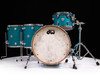 DW Collector's 4pc Maple/Mahogany Kit - Teal Glass