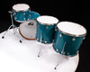 DW Collector's 4pc Maple/Mahogany Kit - Teal Glass