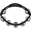 LP Black Cyclops Double-Row Steel Tambourine