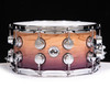 DW Collector's Series 7x14 Snare Drum Purple Fade Olive Ash Burl