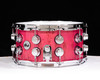DW Collector's 7x14 Birch Snare - Candy Pink over Kurillian Birch