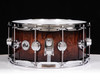 DW Collector's 6.5x14 Birch Snare - Candy Black Burst over Bubinga