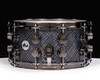 DW Collector's 7x14 SSC Maple Snare - Grey Crystal w/ Black Nickel HW