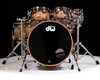 DW Collector's 7pc Purpleheart Kit - Candy Black Burst Mapa Burl
