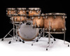 DW Collector's 7pc Purpleheart Kit - Candy Black Burst Mapa Burl