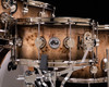 DW Collector's 7pc Purpleheart Kit - Candy Black Burst Mapa Burl