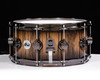 DW Collector's Series Ivory Ebony 6.5x14 Snare Candy Black Burst