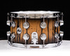 DW Collector's Series Ivory Ebony 8x14 Snare Drum Candy Black Burst
