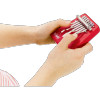 NINO® Radiata Pine Medium 7 note Wood Kalimba - Red (NINO964R)