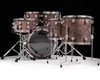 DW Collector's 6pc Maple Kit - Grey Knock Down Over Exotic Super Curly