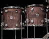 DW Collector's 6pc Maple Kit - Grey Knock Down Over Exotic Super Curly