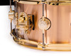 DW Collector's 6.5x14 Brushed Bronze Snare Drum Gold Hardware