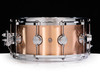 DW Collector's 6.5x14 Brushed Bronze Snare Drum Diecast Hoops