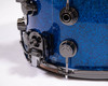DW Collector's SSC Maple 8x14 Snare - Blue Glass w/Black Nickel HW
