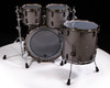 Sonor SQ2 4pc Maple Kit - Grey Aluminium Lacquer w/Black Chrome HW