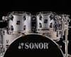 Sonor SQ2 7pc Maple Drum Set - Silver Sparkle Lacquer