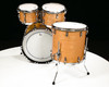 Gretsch Brooklyn 4pc Kit - Antique Oyster, w/Double Tom Mount