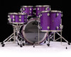 DW Collector's 5pc Maple SSC Kit - Ultraviolet Purple w/Chrome HW