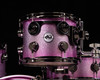 DW Collector's 5pc Maple Kit - Pink Glitz w/Black Nickel HW