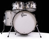 Gretsch Brooklyn 4pc Kit - Silver Sparkle, w/Double Tom Mount