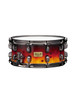 Tama SLP 14"x 6" G-Kapur Mappa Burl Amber Sunset Fade Snare w/ Black Nickel HW