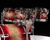 Tama Star Walnut 5pc Garnet Japanese Sen Burst 8/10/12/16/22