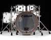 Sonor SQ2 6pc Beech Kit - Solid White w/Snow Tiger Hoops