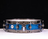 DW Collector's 3.14x14 Pi SSC Maple Snare - Blue Glass w/ Black Nickel